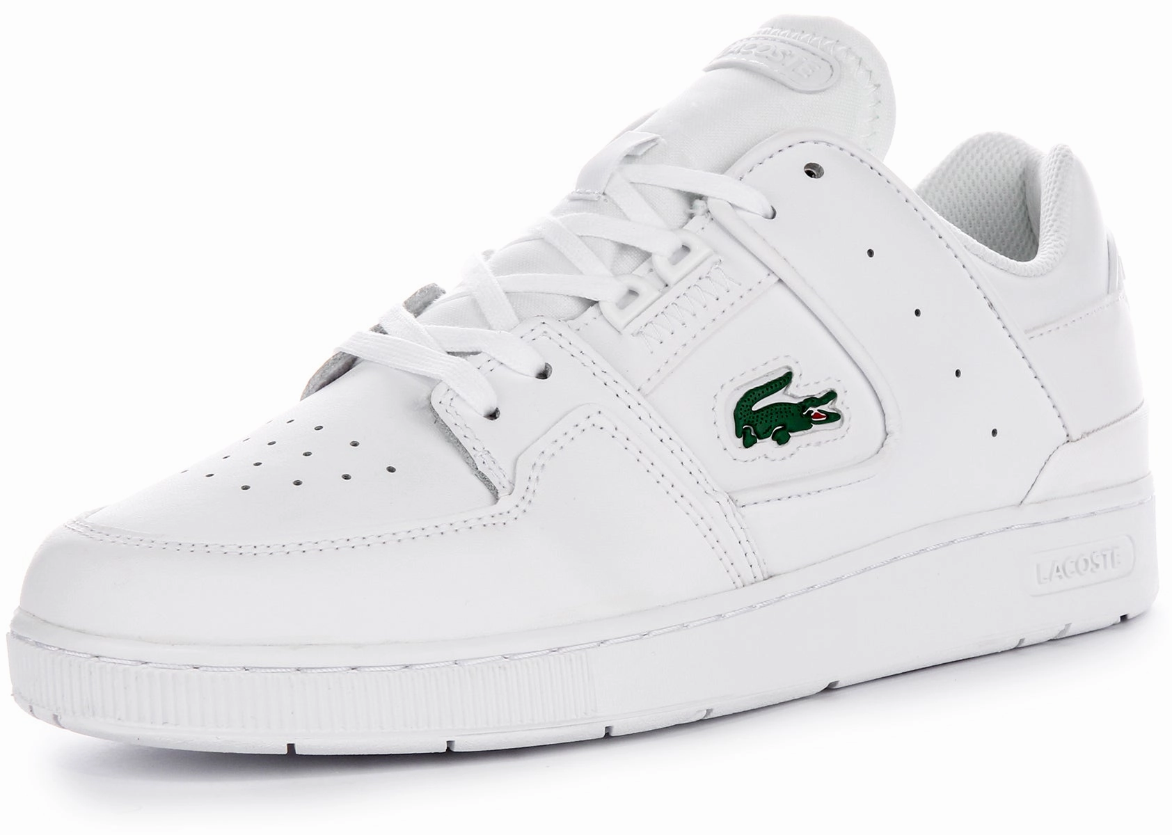 Lacoste Court Cage In White For Men Shoes Lacoste