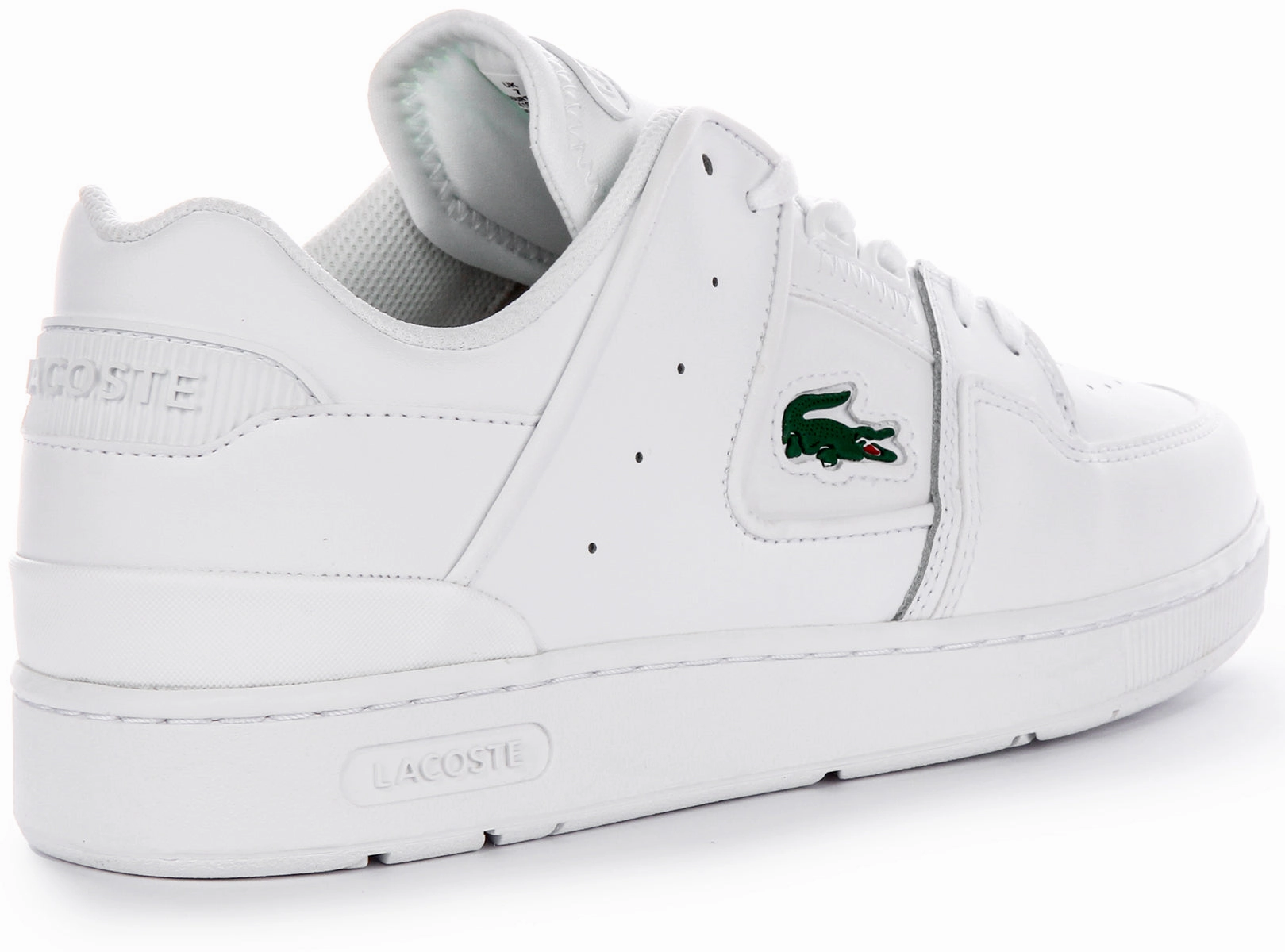 Lacoste Court Cage In White For Men Shoes Lacoste