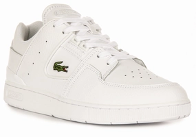 Lacoste Court Cage In White For Men Shoes Lacoste