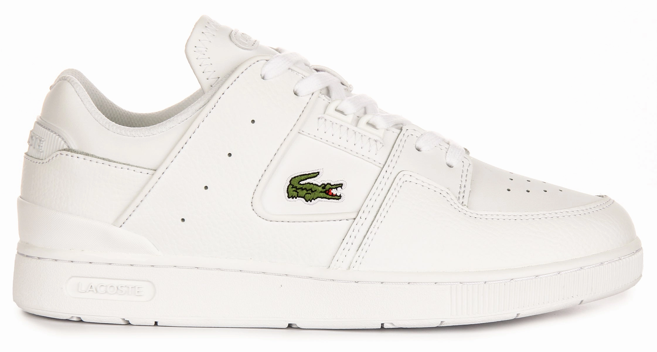 Lacoste Court Cage In White For Men Shoes Lacoste