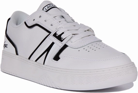 Lacoste L001 123 7 In White Black For Men Shoes Lacoste