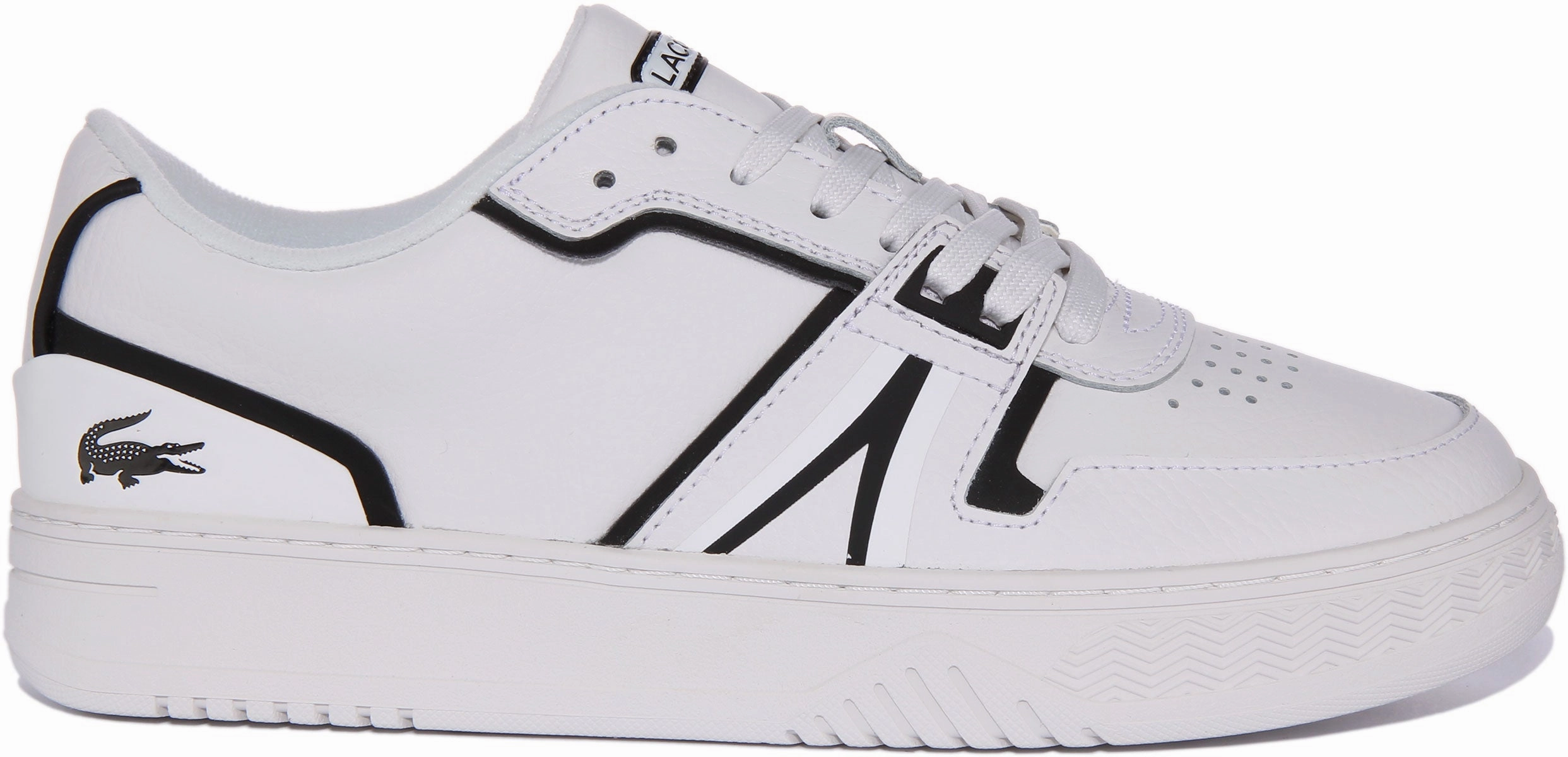 Lacoste L001 123 7 In White Black For Men Shoes Lacoste