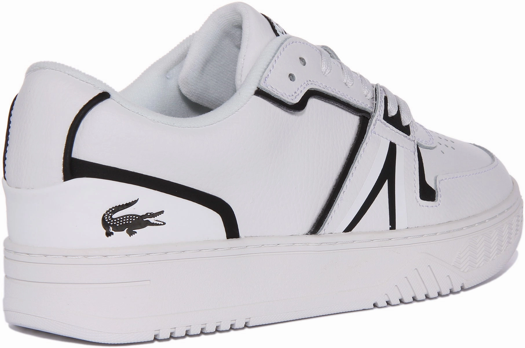 Lacoste L001 123 7 In White Black For Men Shoes Lacoste