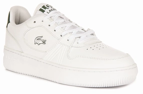 Lacoste L001 Set 224 In White Green For Women Shoes Lacoste