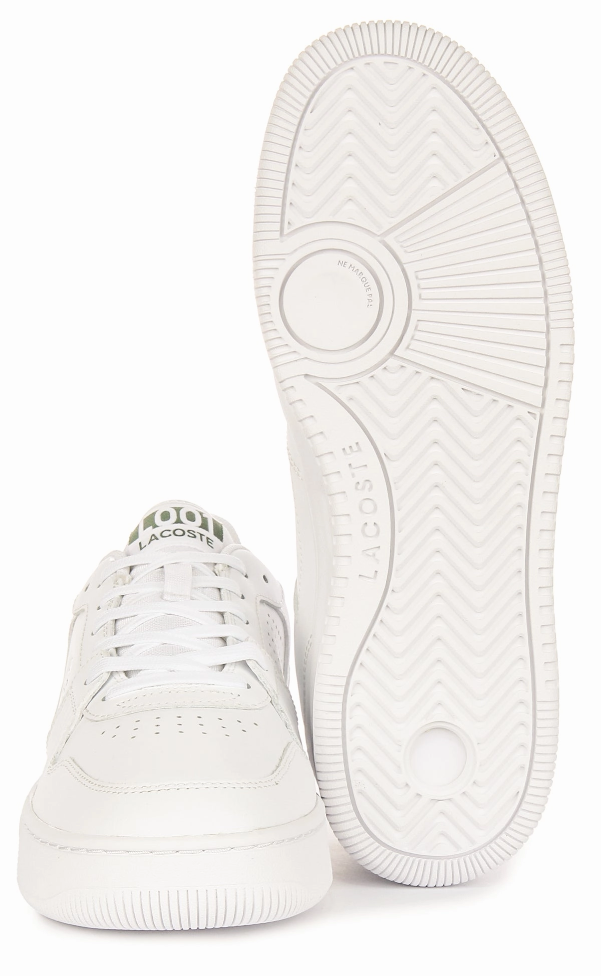 Lacoste L001 Set 224 In White Green For Women Shoes Lacoste