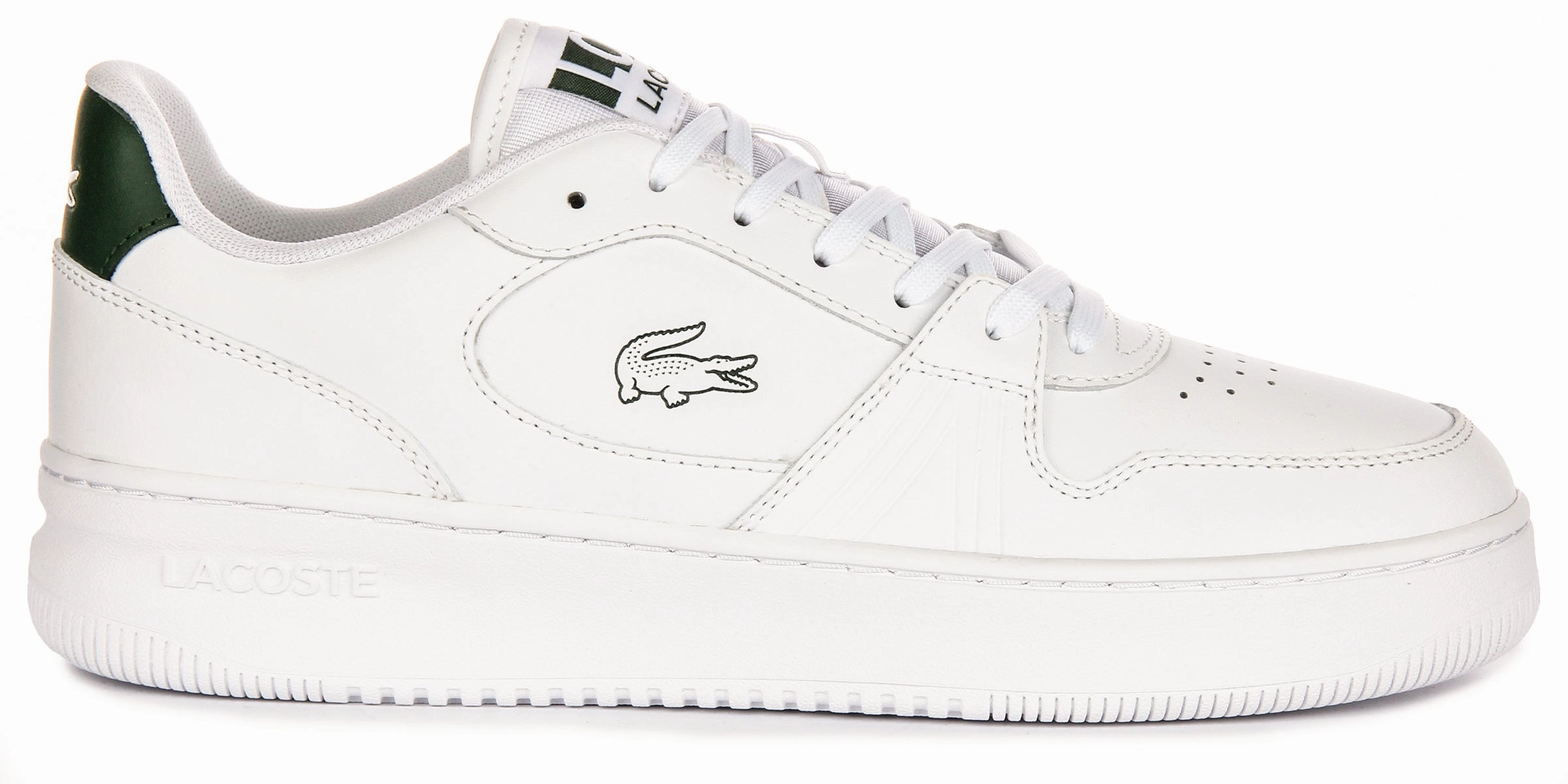 Lacoste L001 St 224 In White Green For Men Shoes Lacoste