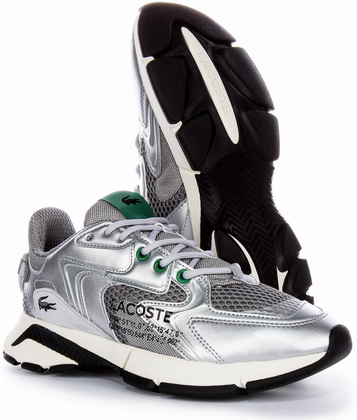 Lacoste L003 Neo In Silver For Men Shoes Lacoste