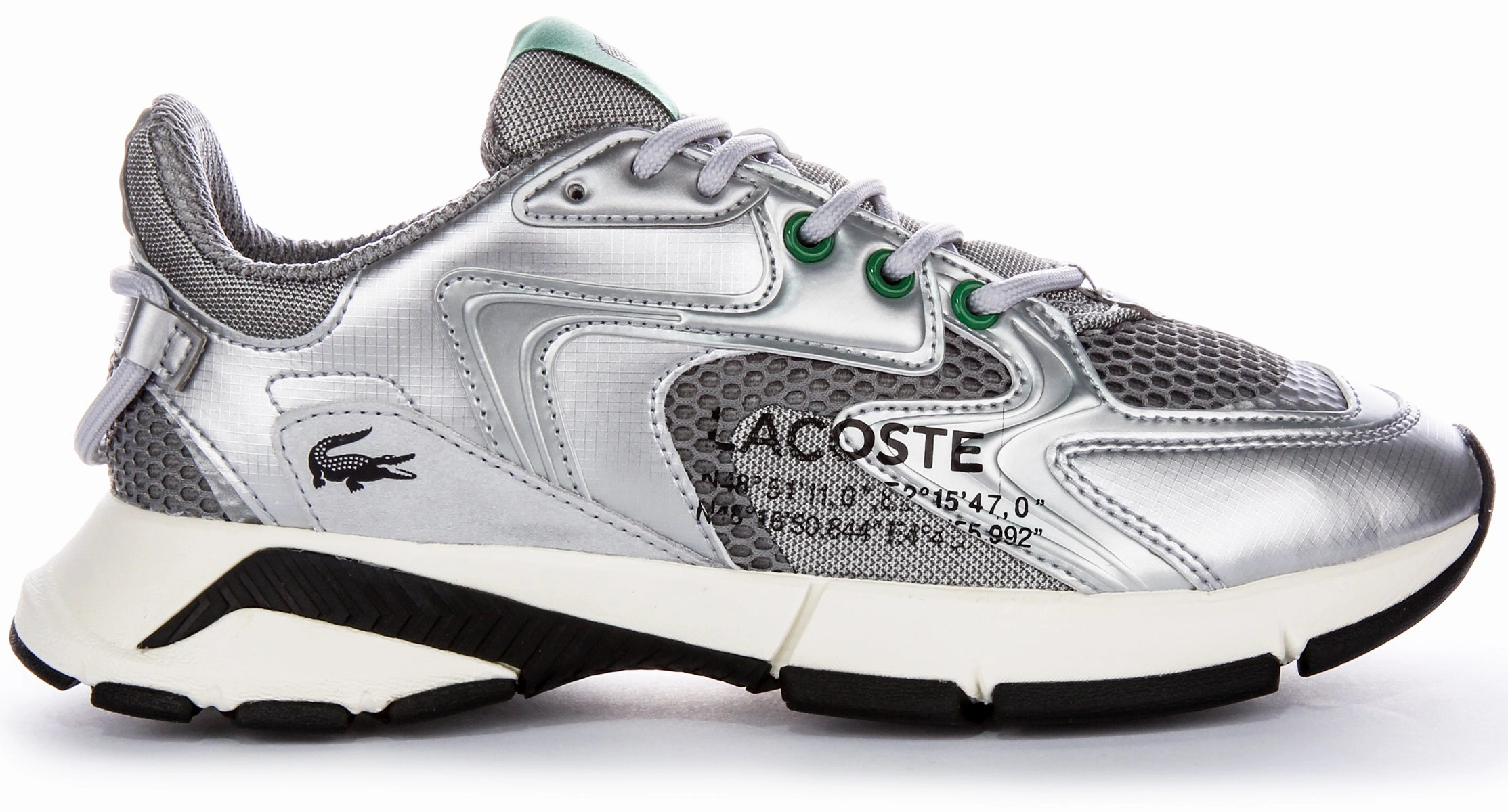 Lacoste L003 Neo In Silver For Men Shoes Lacoste