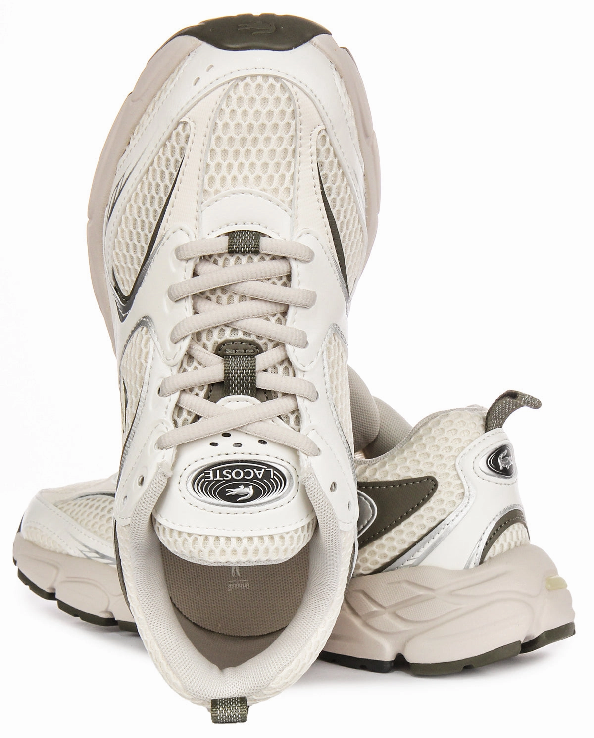 Lacoste Storm 96 2K In Cream For Women Shoes Lacoste