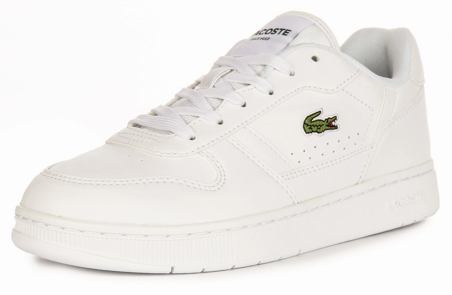 Lacoste T Clip Set In White For Junior Shoes Lacoste