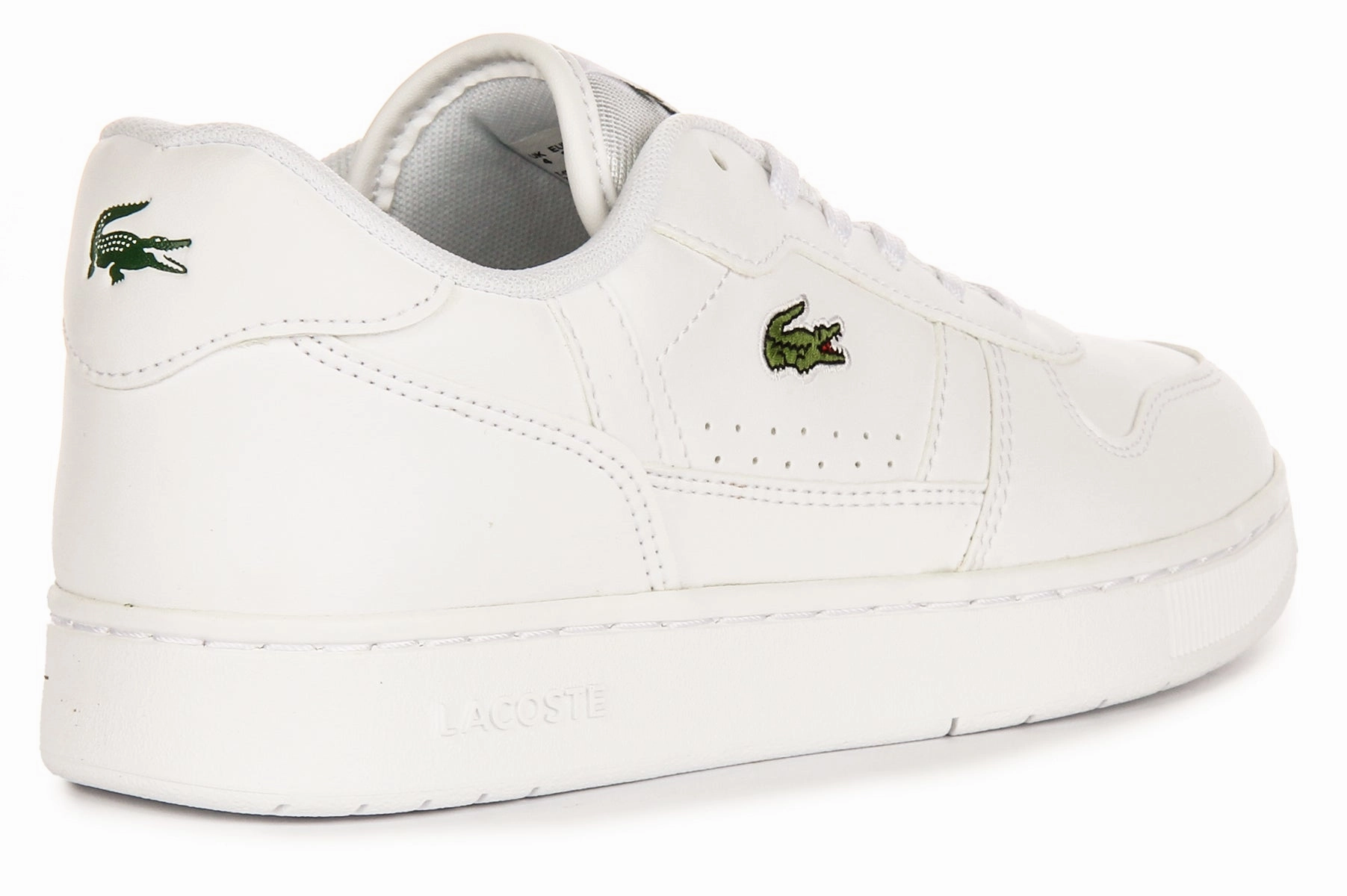 Lacoste T Clip Set In White For Junior Shoes Lacoste