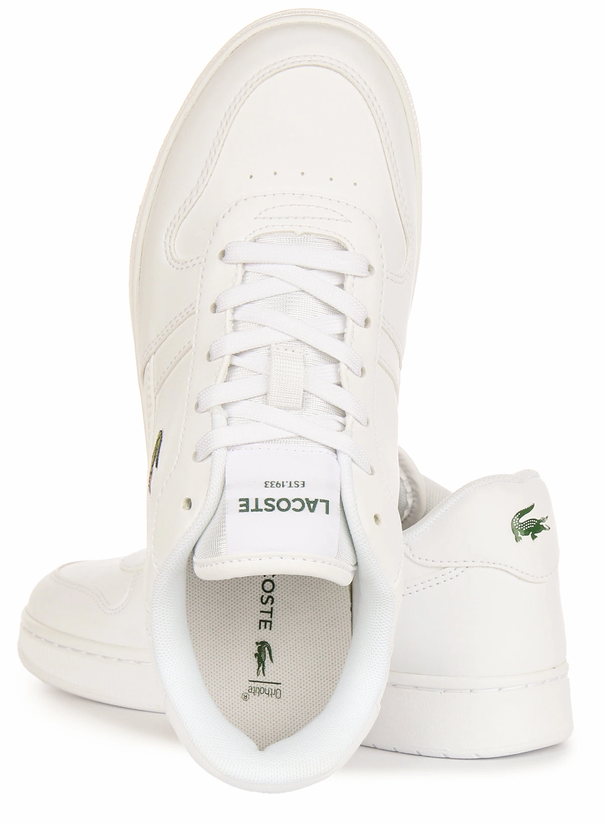 Lacoste T Clip Set In White For Junior Shoes Lacoste