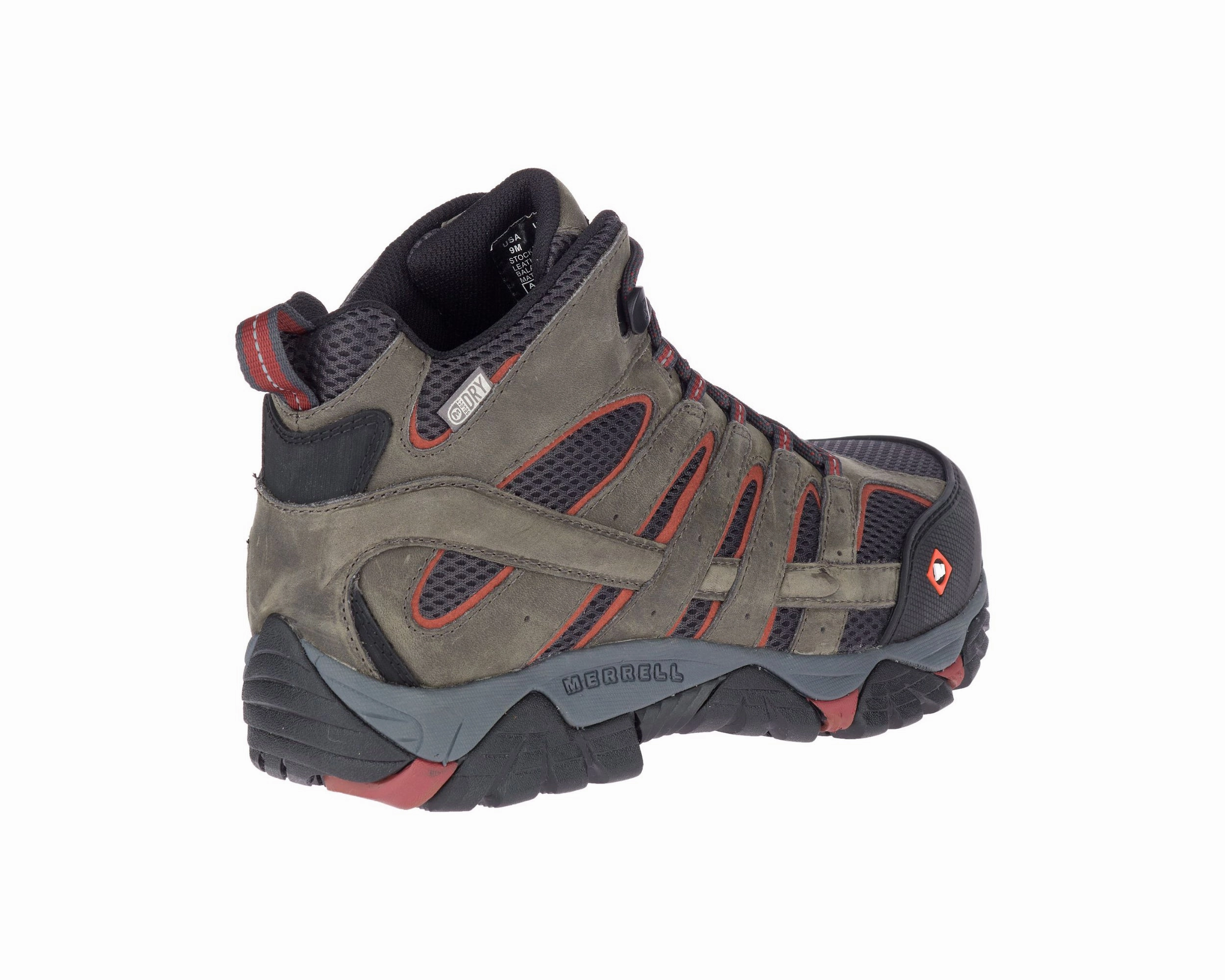 Men`s Moab Vertex Mid WTPF CT Work Boot
