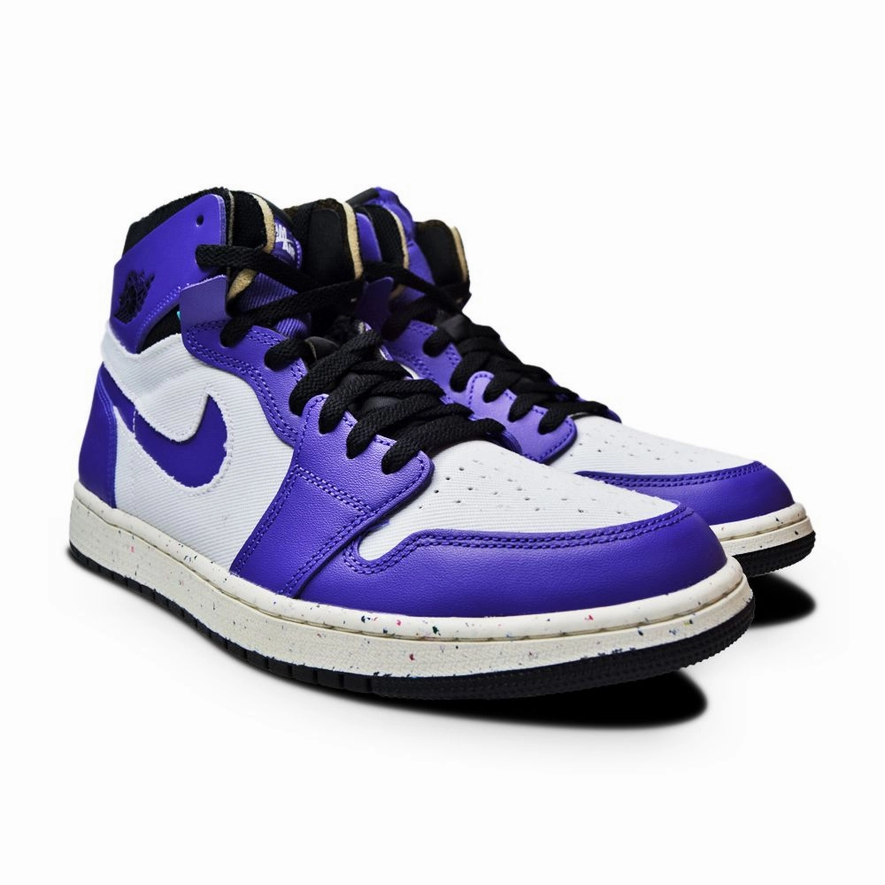 Men's Nike Air Jordan 1 Zoom Air CMFT - CT0978 501 - Dark Iris White Black Sail