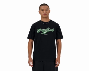 Mens NB Klutch Community Is A Mentality T Shirt