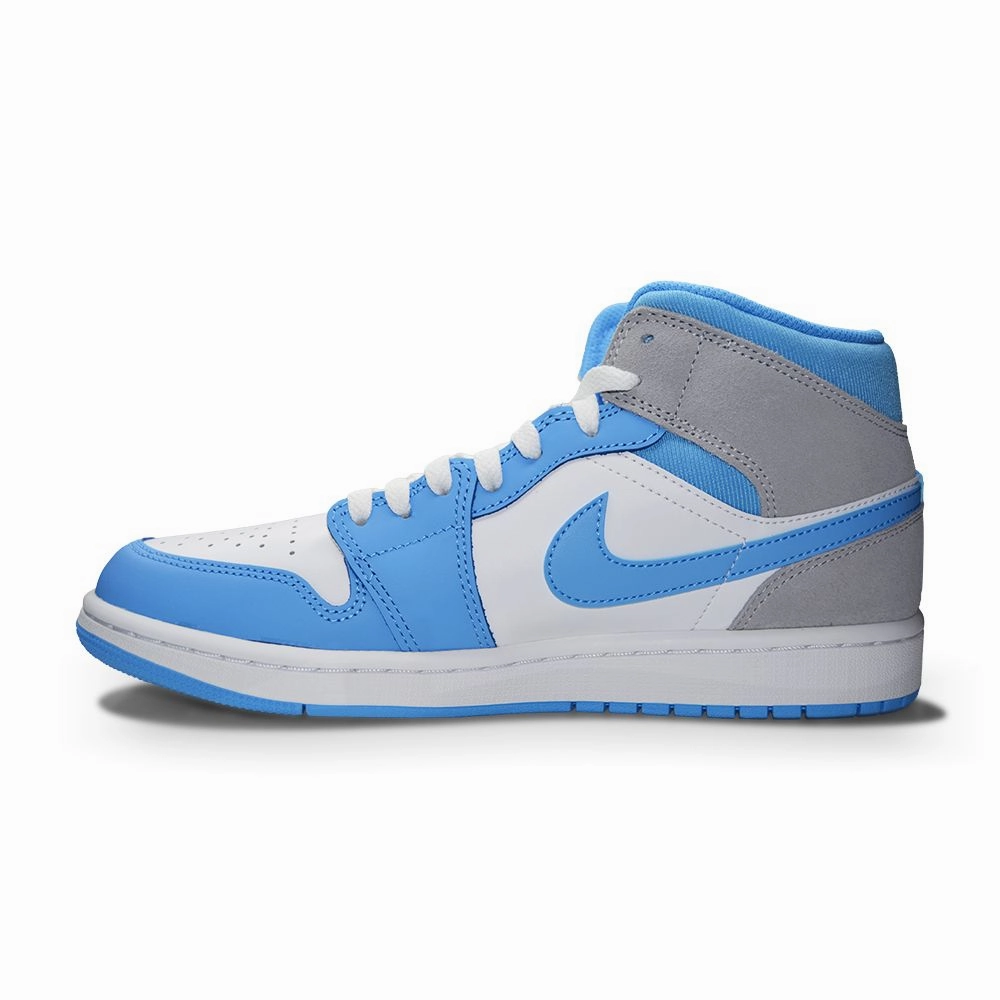 Mens Nike Air Jordan 1 Mid SE - DX9276 100  - White University Blue