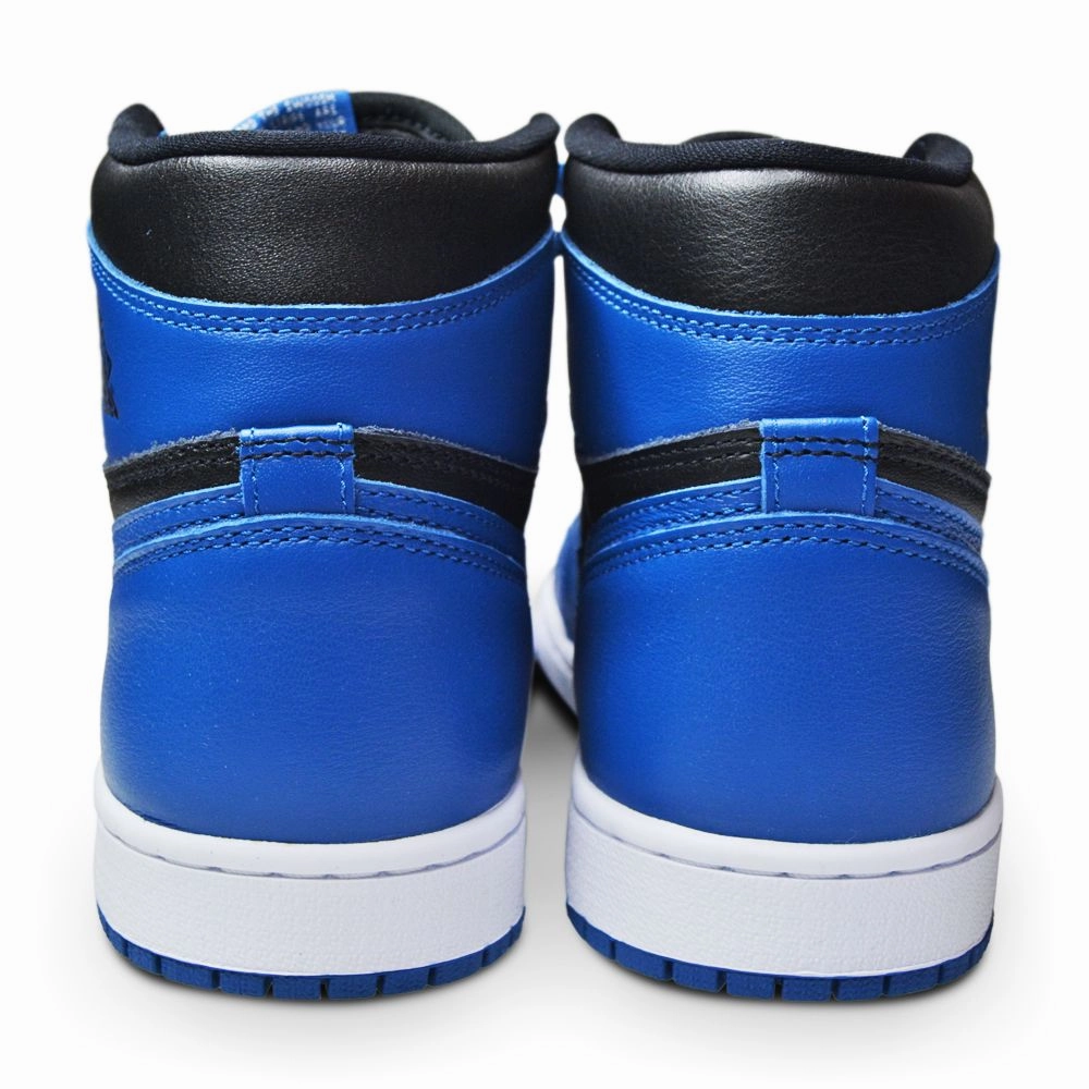 Mens Nike Air Jordan 1 Retro  High OG - 555088 404 - DK Marina Blue Black White