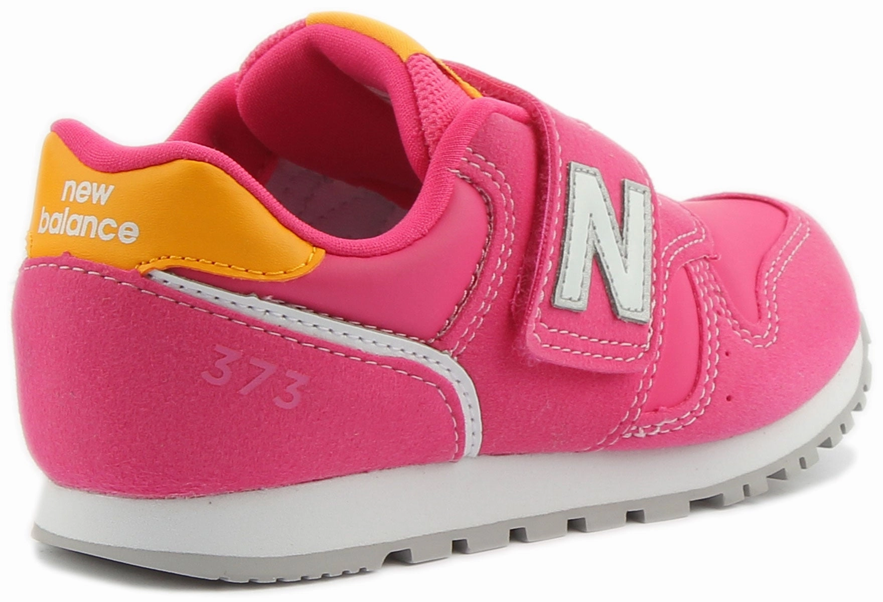 New Balance 373 YZ373WP2 In Velcro Fuchsia For Kids Shoes New Balance