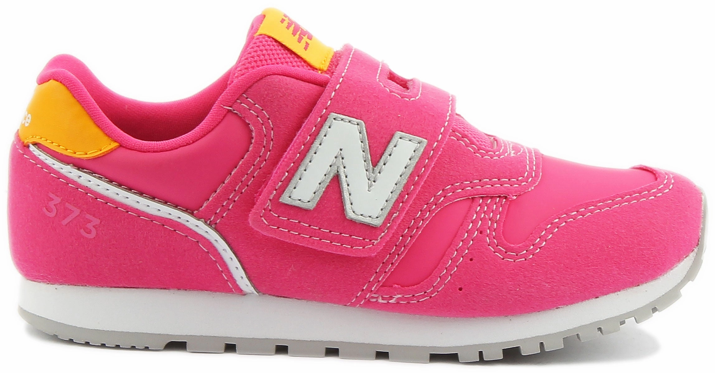 New Balance 373 YZ373WP2 In Velcro Fuchsia For Kids Shoes New Balance
