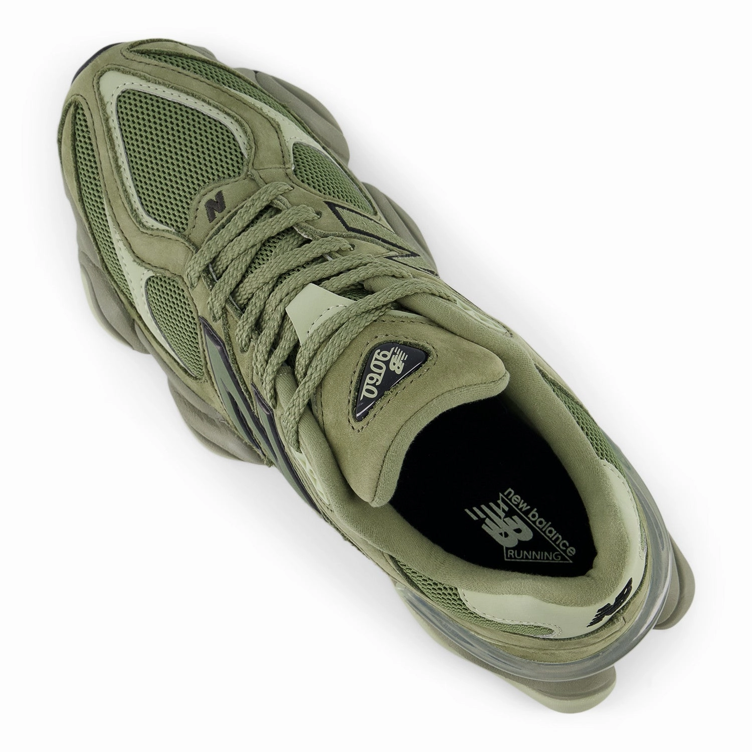 New Balance 9060 Dark Olivine and Black U9060ZGD