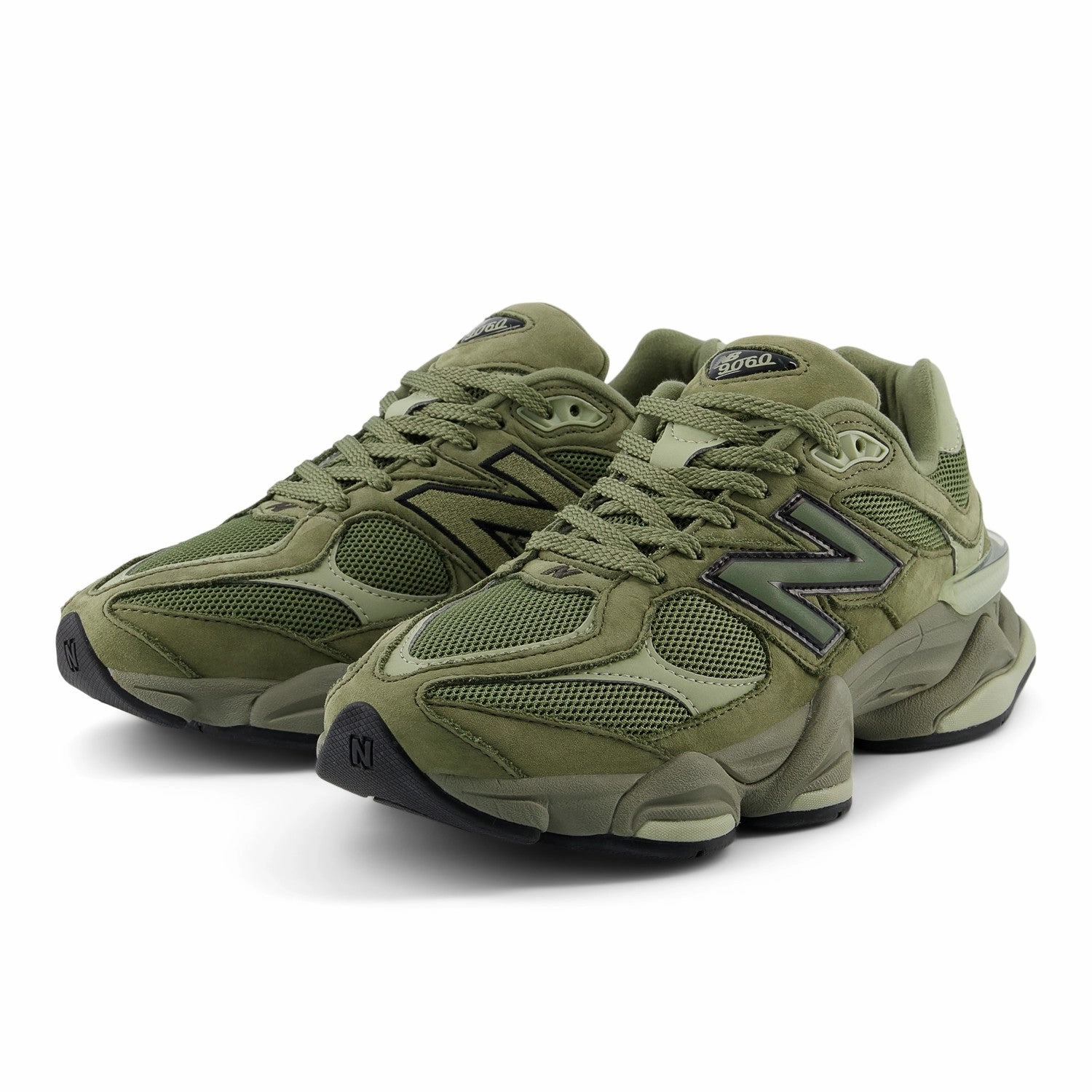 New Balance 9060 Dark Olivine and Black U9060ZGD