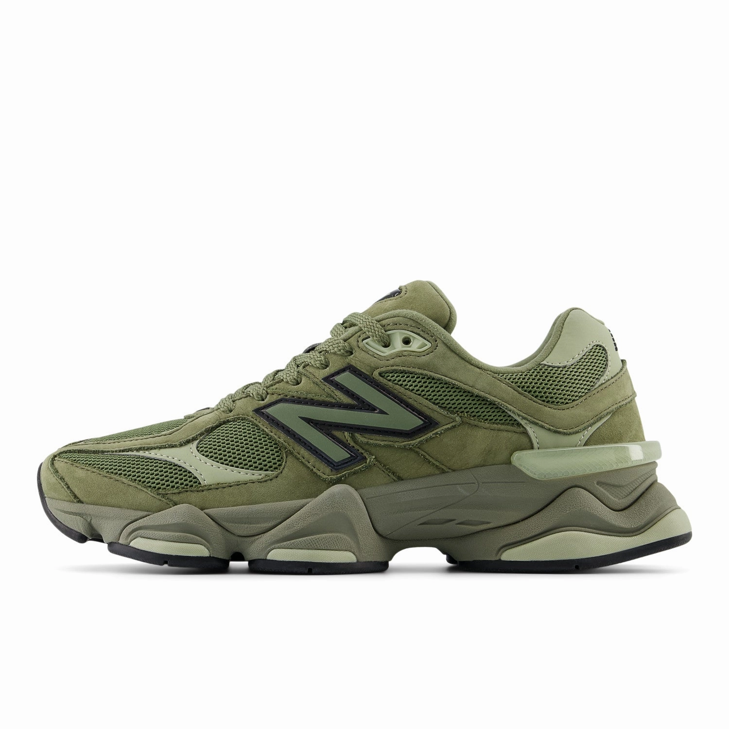 New Balance 9060 Dark Olivine and Black U9060ZGD