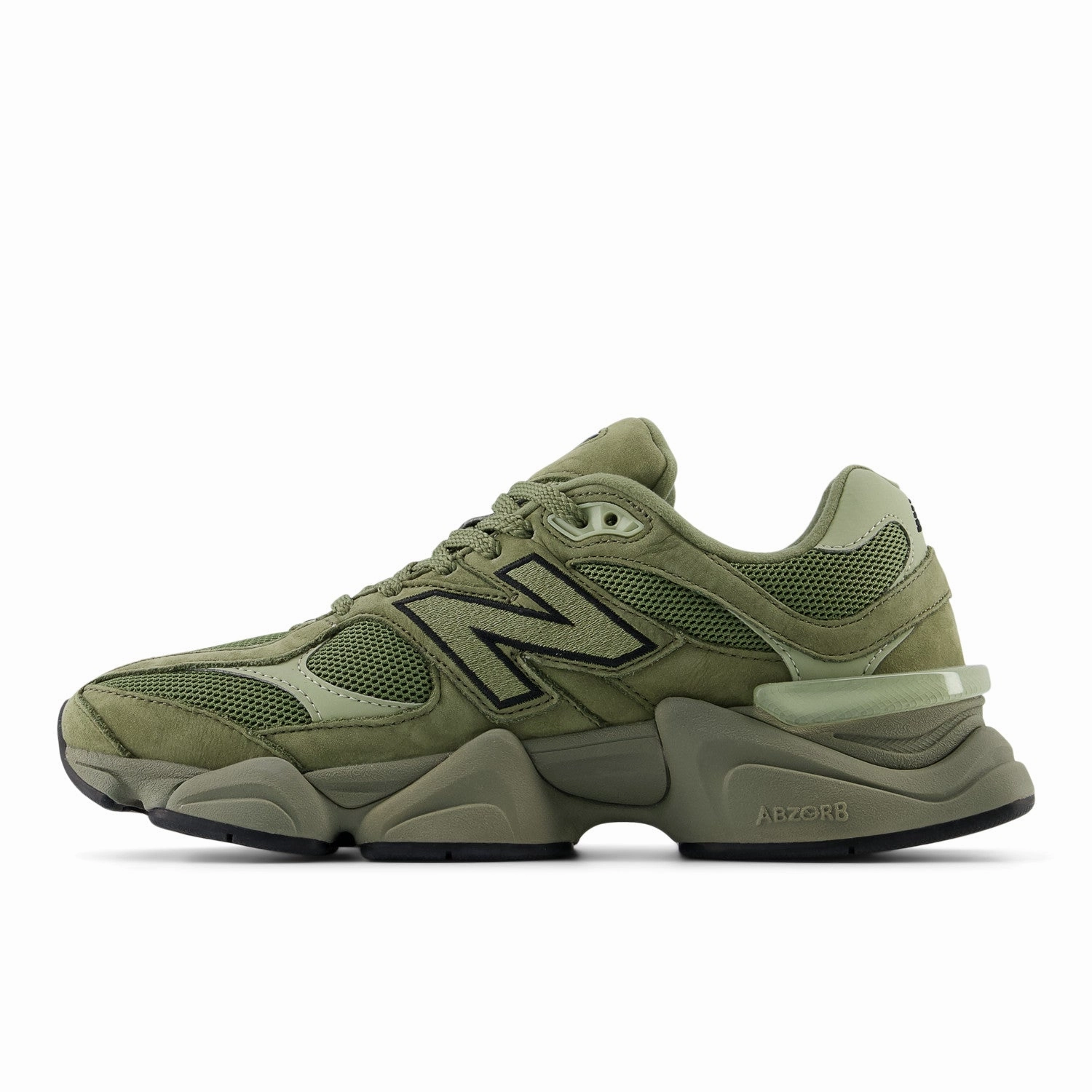 New Balance 9060 Dark Olivine and Black U9060ZGD