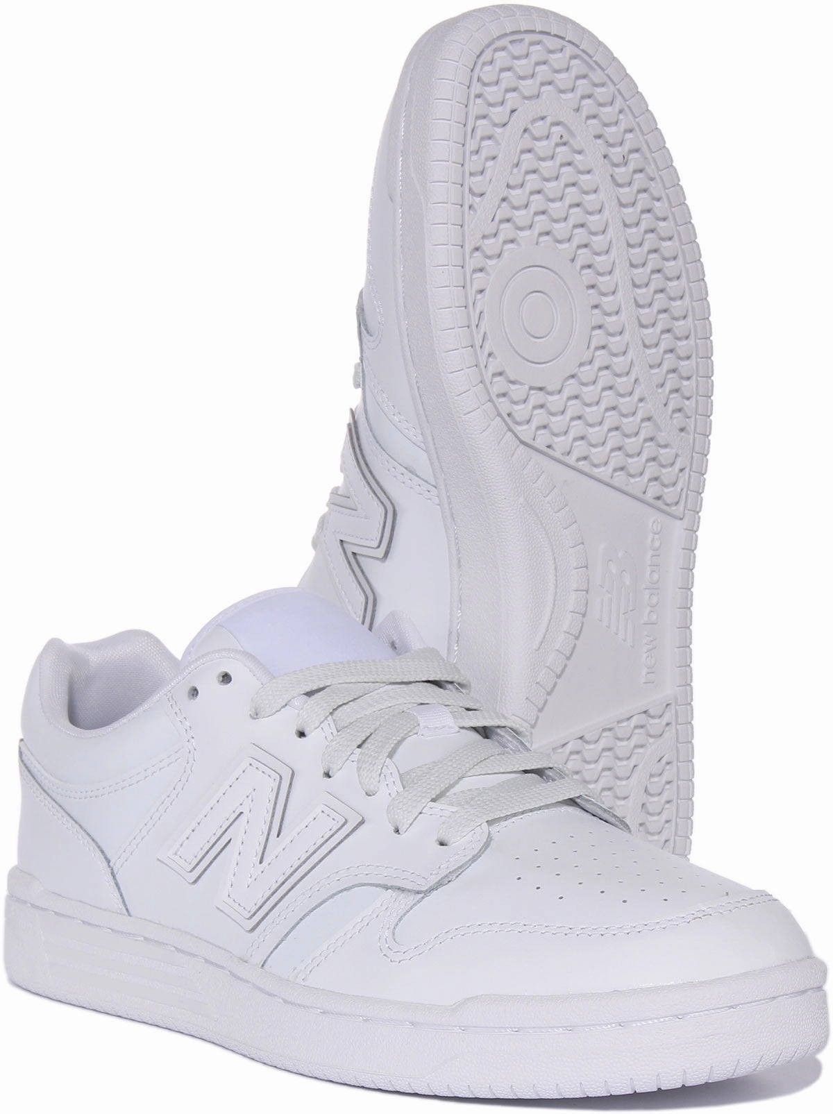 New Balance BB 480 L3W In White Shoes New Balance