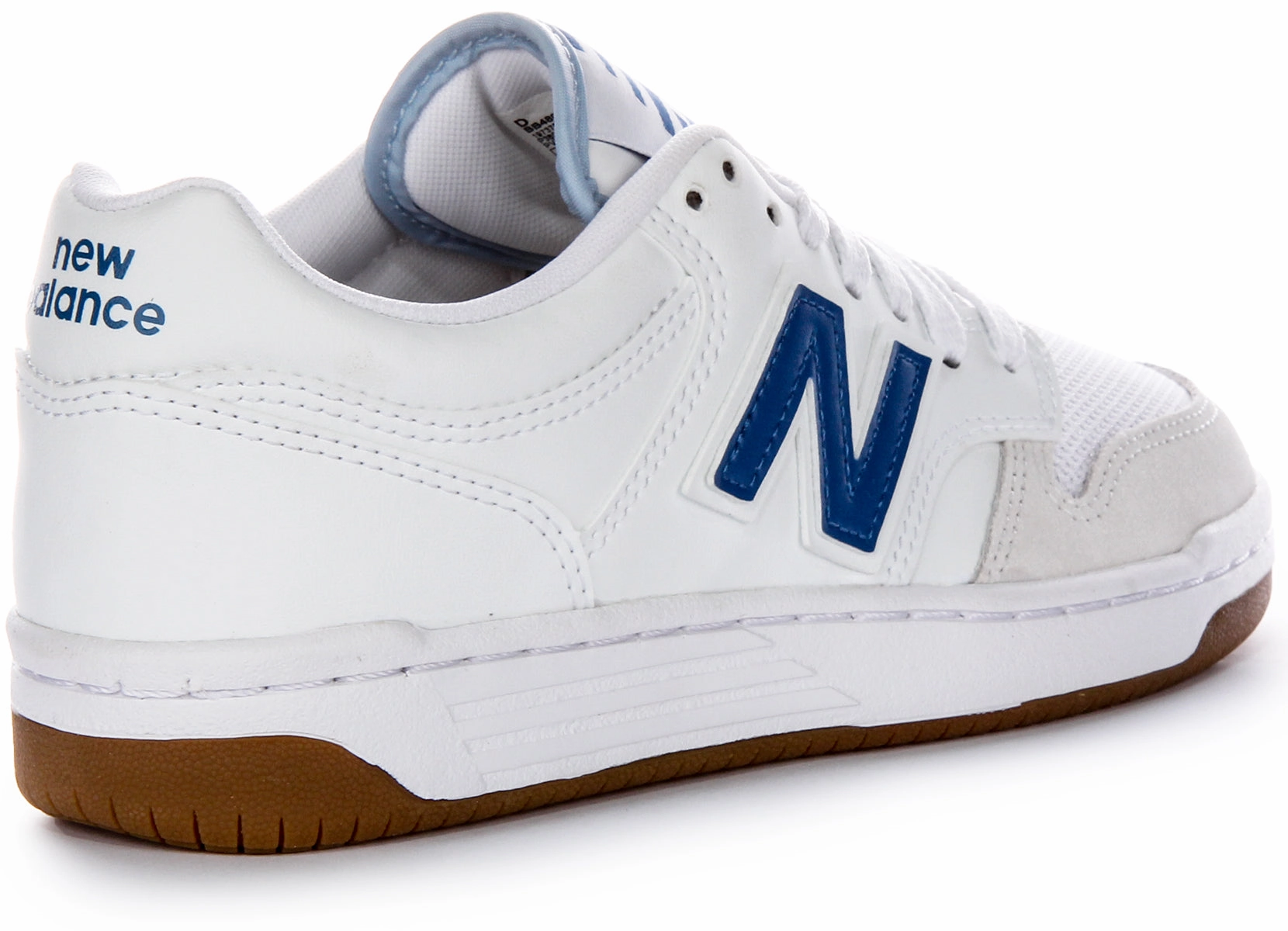 New Balance BB 480 LFB In White Blue Shoes New Balance