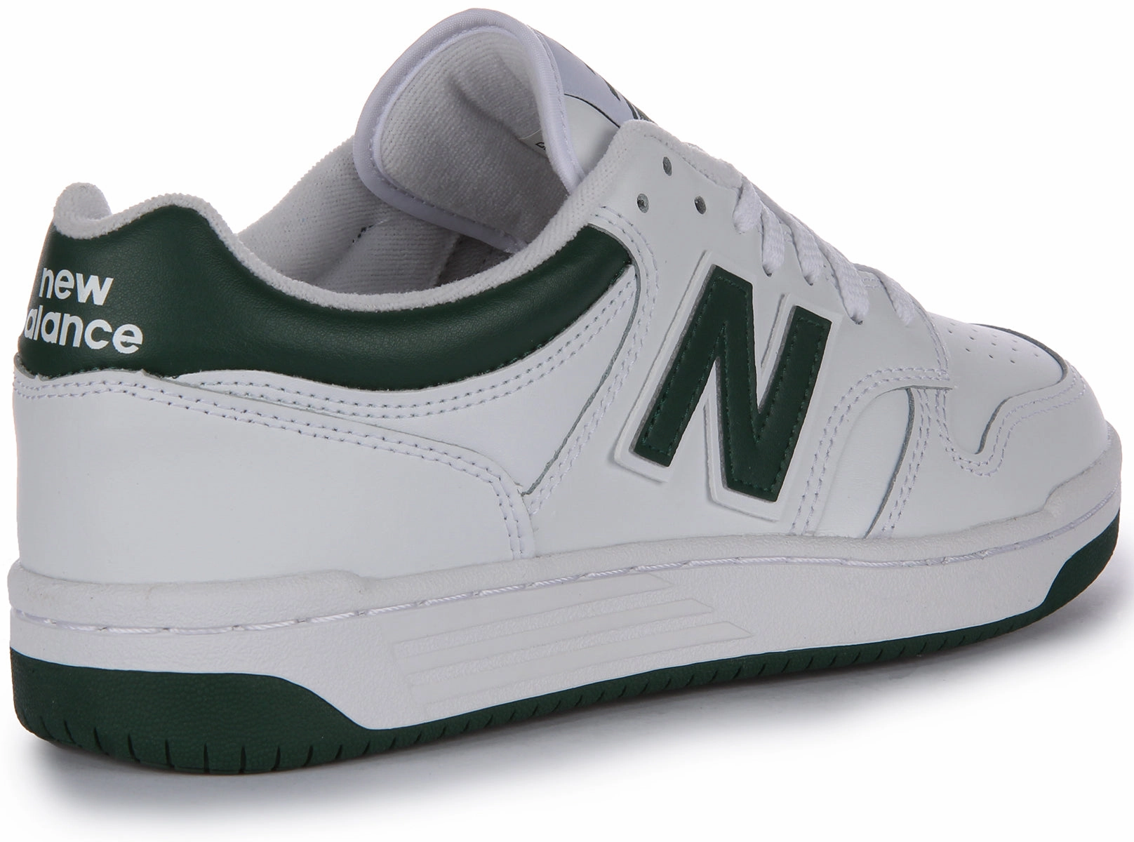 New Balance BB 480 LNG In White Green Shoes New Balance
