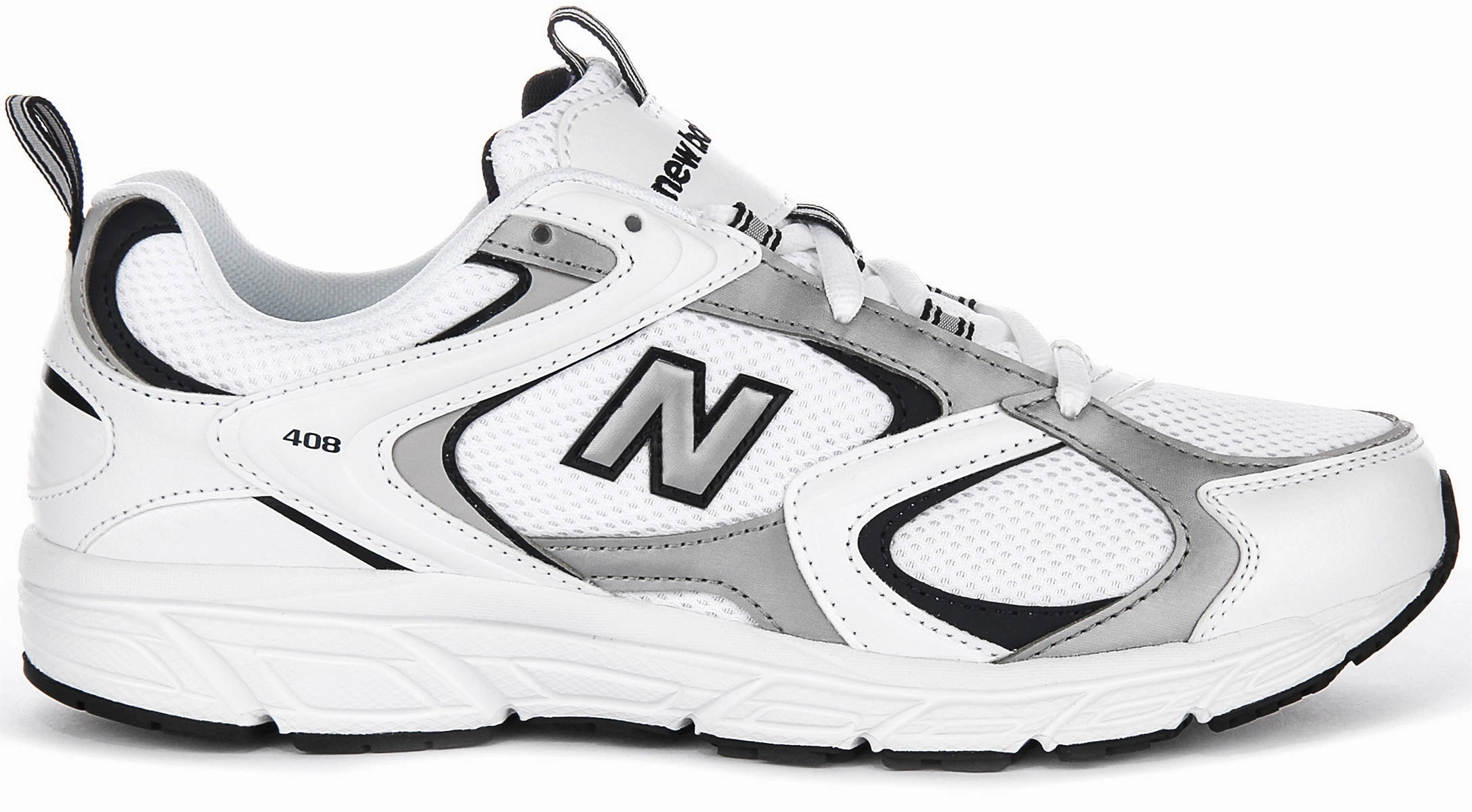 New Balance ML 408A In White Navy Shoes New Balance