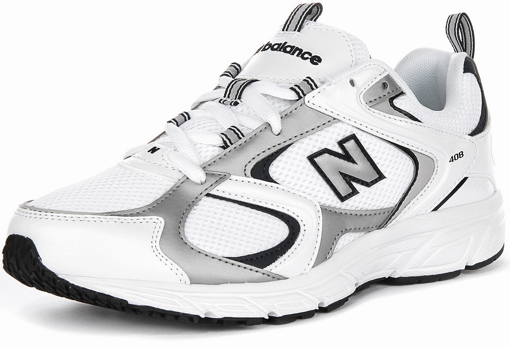 New Balance ML 408A In White Navy Shoes New Balance