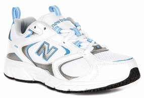 New Balance ML 408B In White Blue Trainers Shoes New Balance