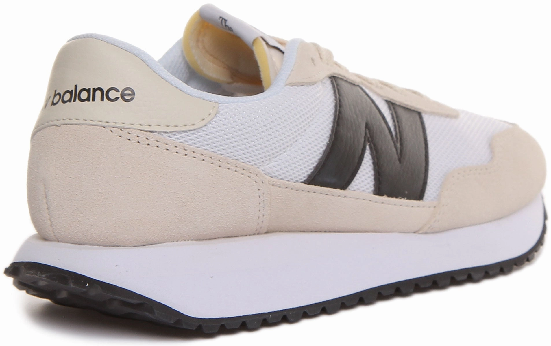 New Balance Ms237 In White Black Shoes New Balance