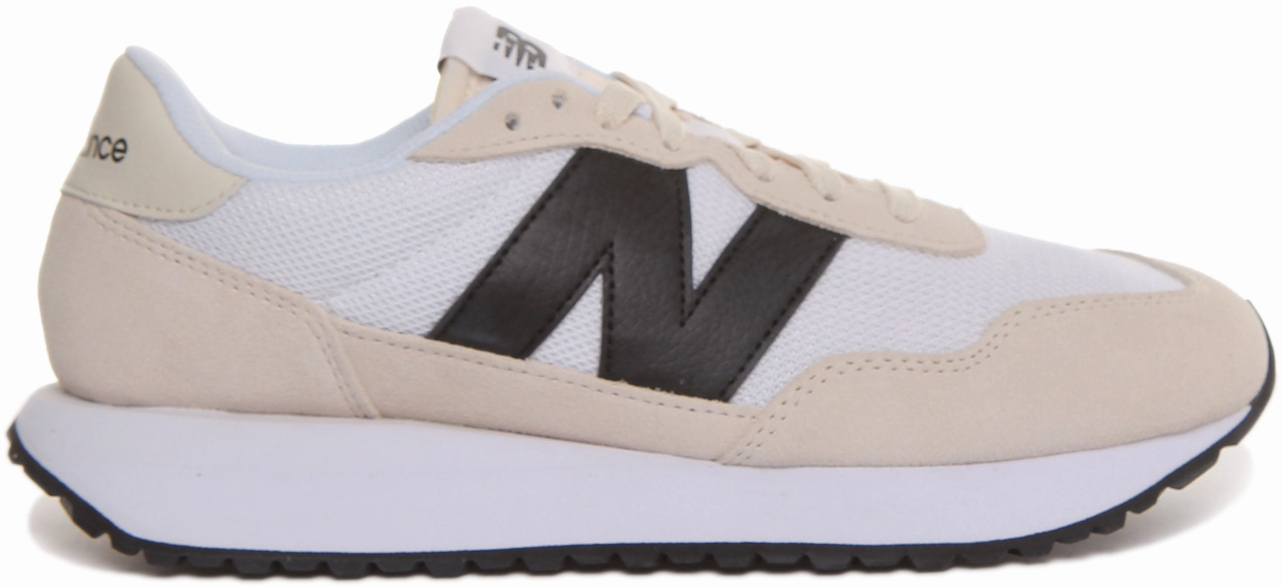 New Balance Ms237 In White Black Shoes New Balance