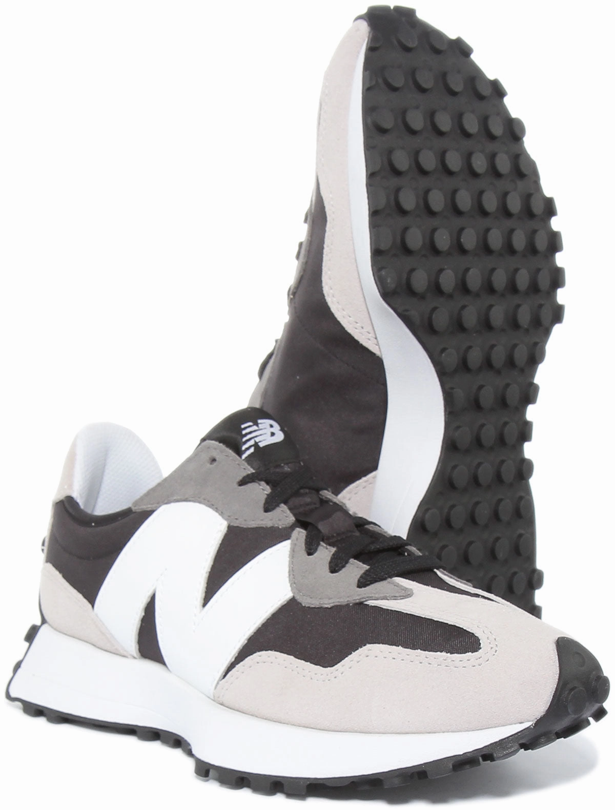 New Balance Ms327Bd In Black Grey For Men Shoes New Balance