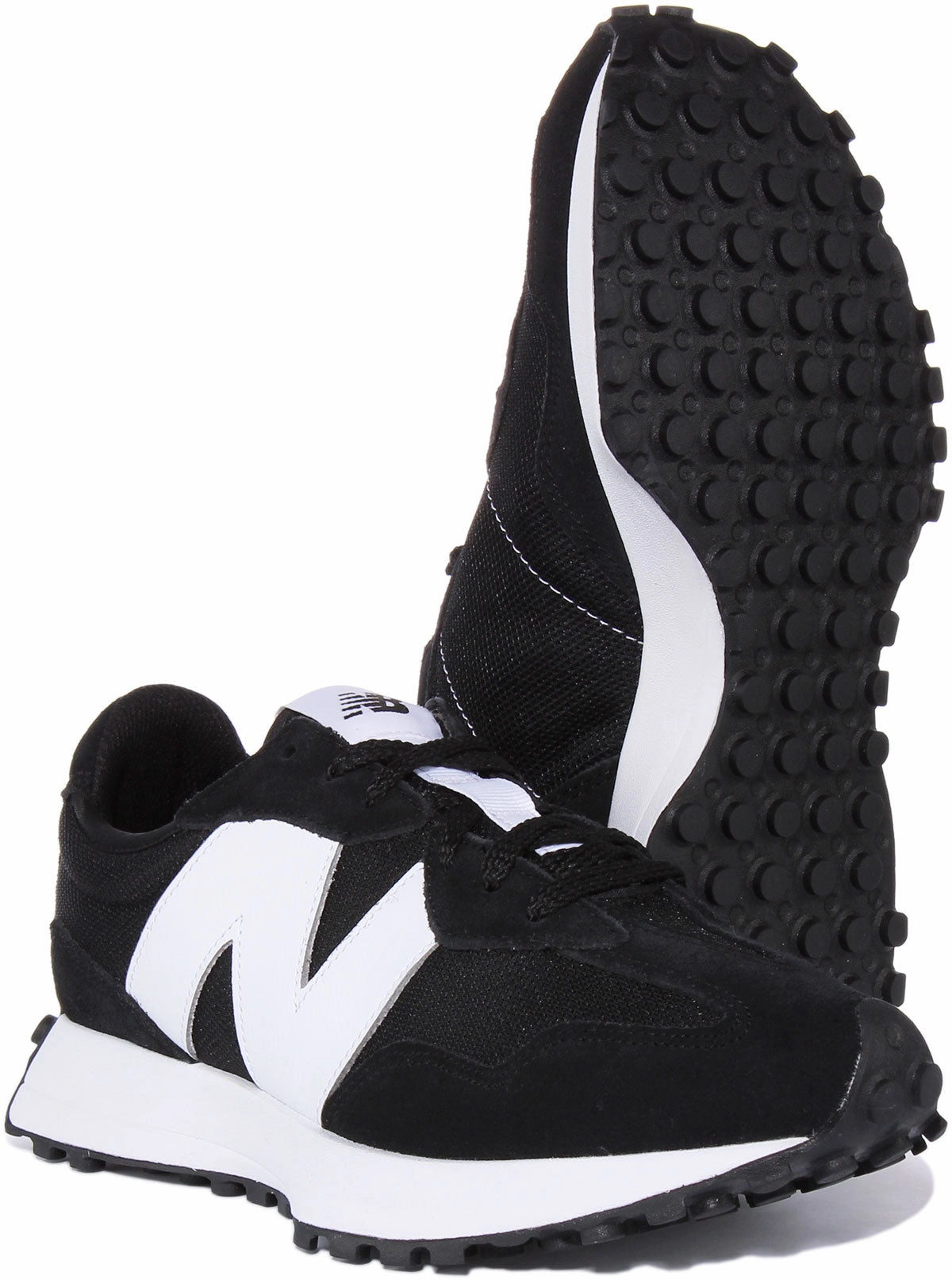 New Balance Ms327Cbw In Black White For Men Shoes New Balance