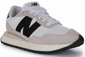 New Balance MS 237 SF In White Black For Women Shoes New Balance