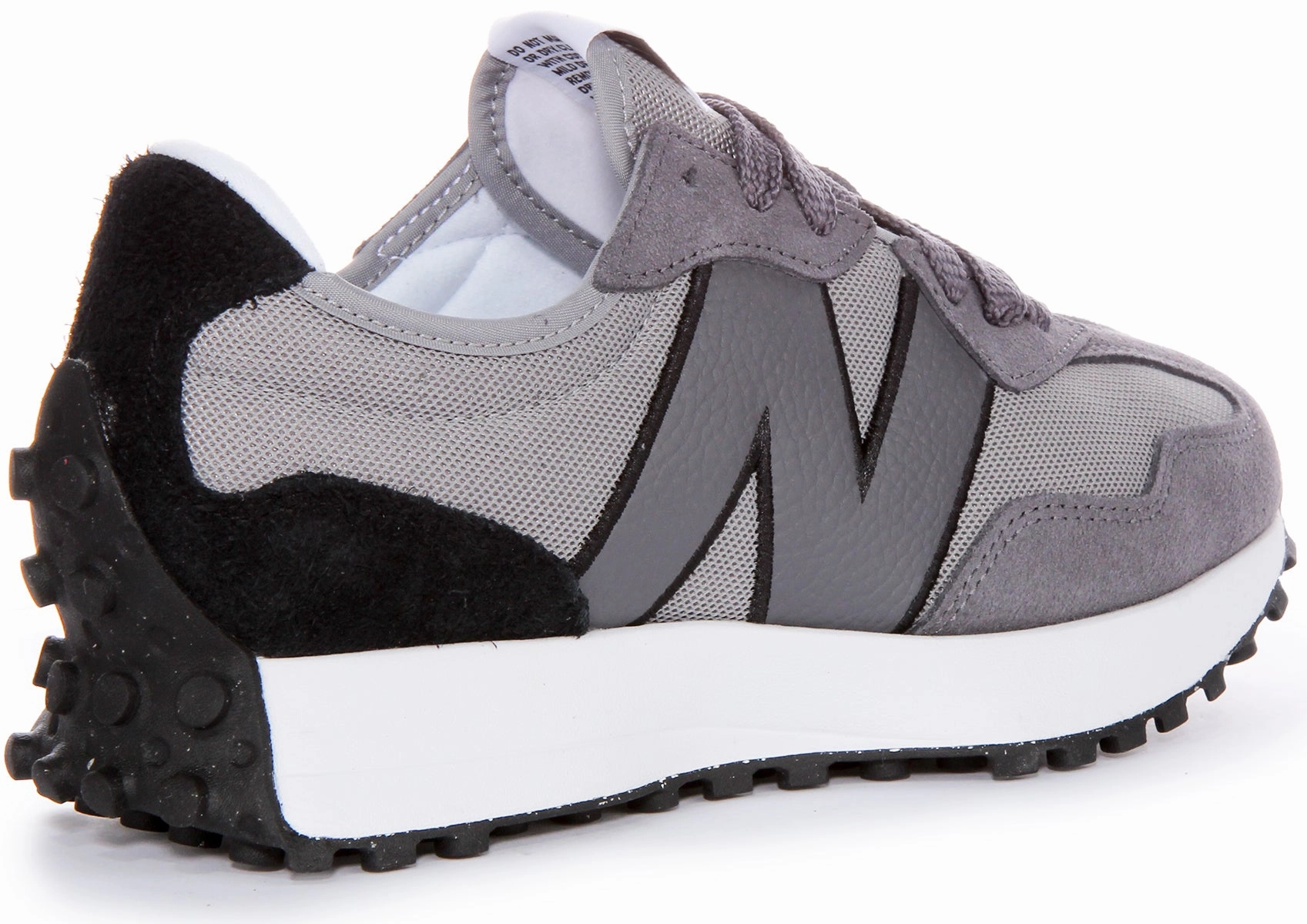 New Balance U327 MD In Grey Black Shoes New Balance