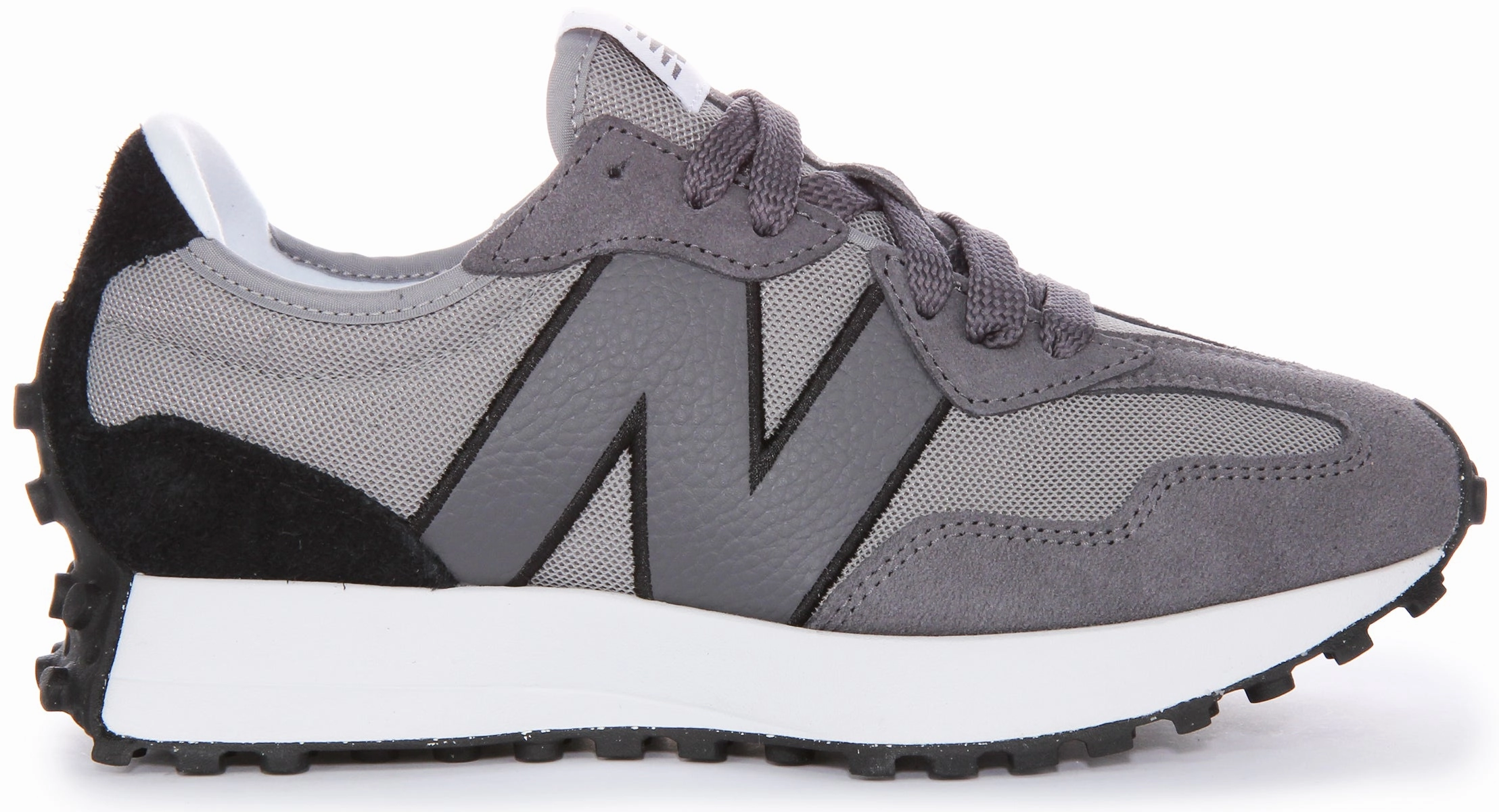 New Balance U327 MD In Grey Black Shoes New Balance