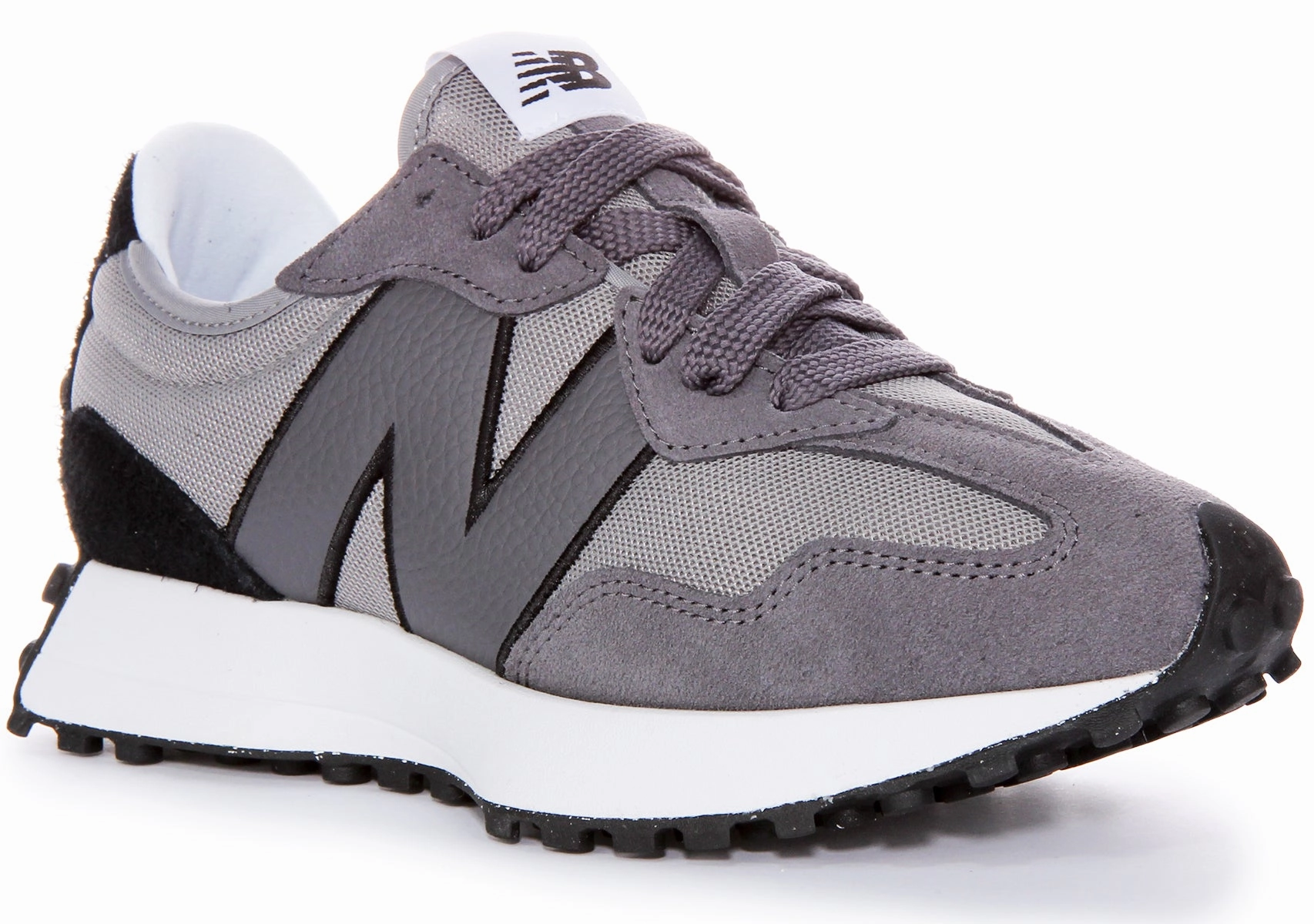 New Balance U327 MD In Grey Black Shoes New Balance