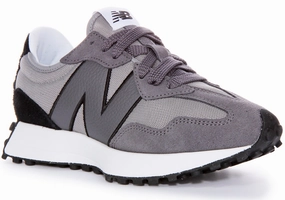 New Balance U327 MD In Grey Black Shoes New Balance
