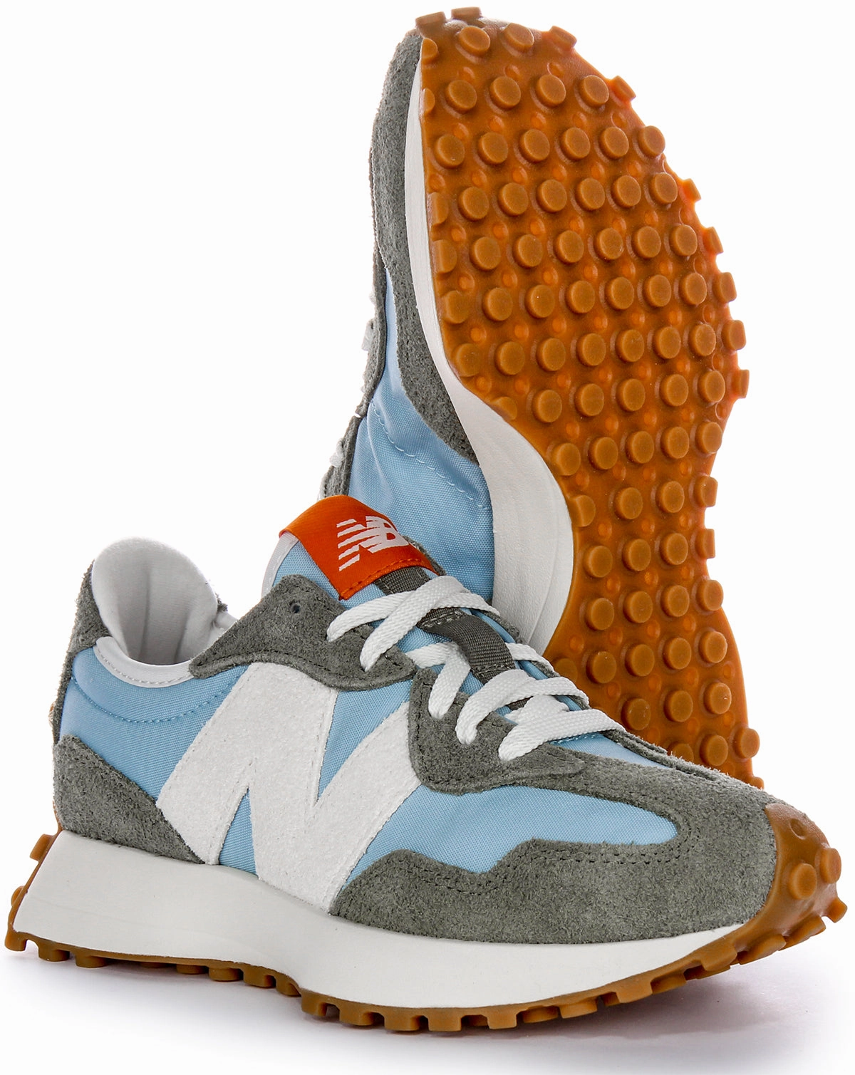New Balance U327 SC In Blue Green Shoes New Balance