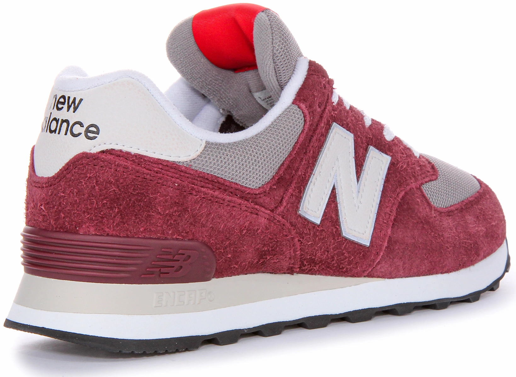New Balance U574 BGH Trainers In Burgundy Shoes New Balance