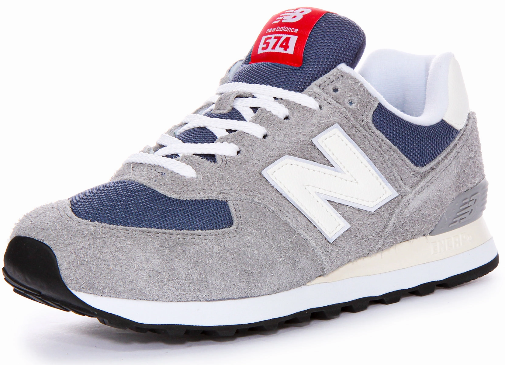 New Balance U574 GWH Trainers In Grey Blue Shoes New Balance
