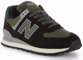 New Balance U574 KBG In Black Grey Shoes New Balance