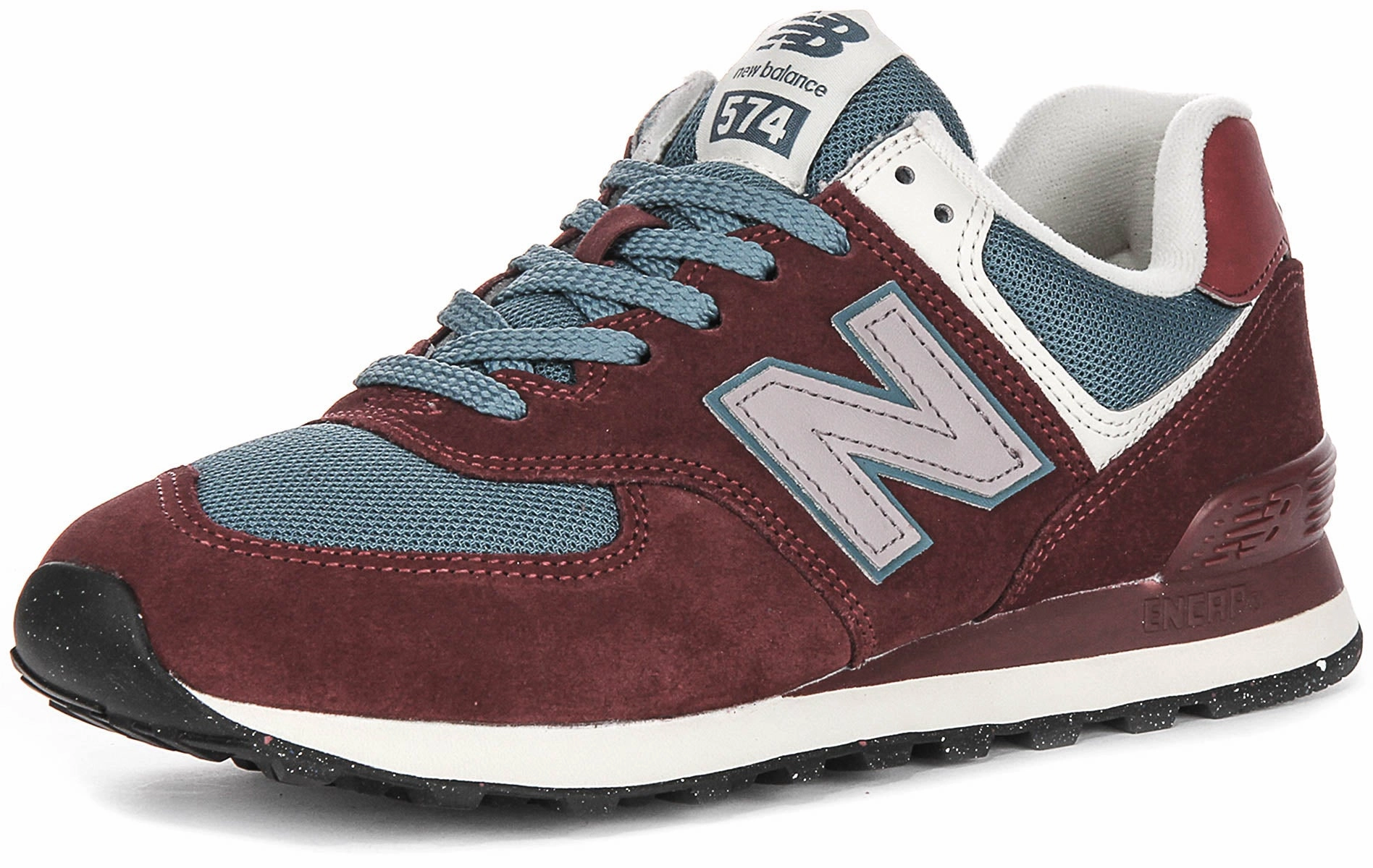 New Balance U574 RBB In Burgundy Shoes New Balance