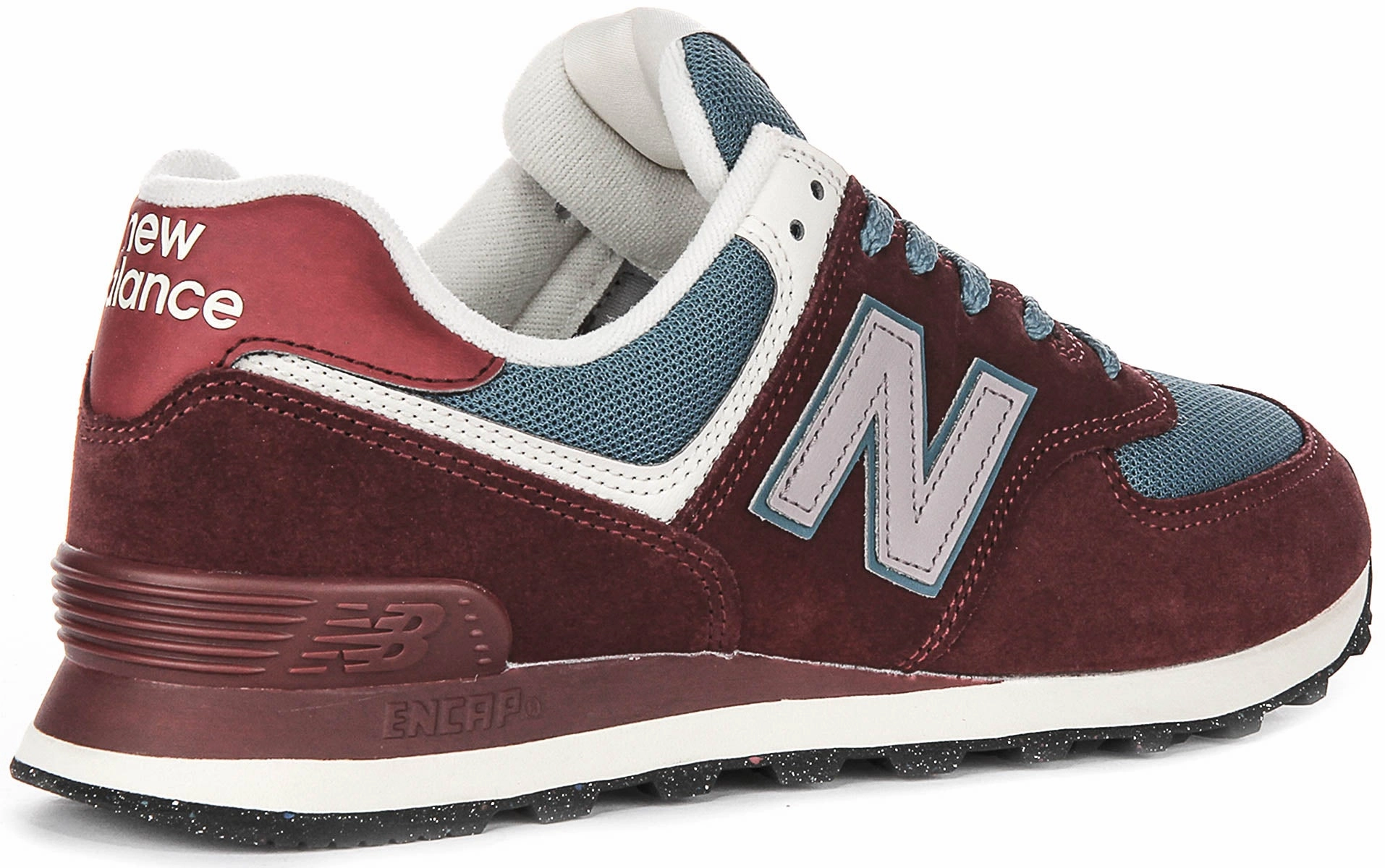 New Balance U574 RBB In Burgundy Shoes New Balance