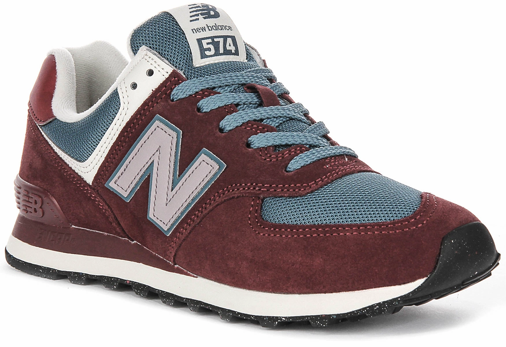 New Balance U574 RBB In Burgundy Shoes New Balance