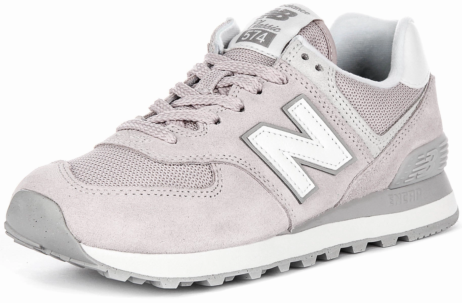 New Balance WL574 EVP In Light Pink For Women Shoes New Balance